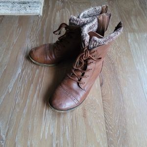 Brown boots